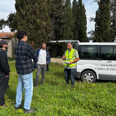 Démonstration du drone Multispectral