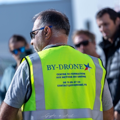 Démonstration de drone démoussage